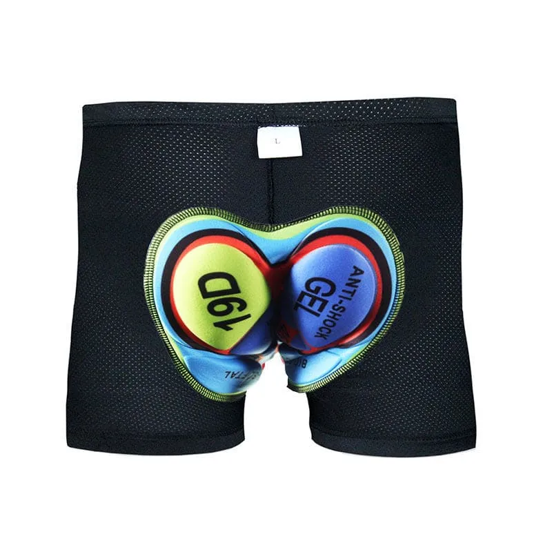 3D Gel Compression Breathable Cycling Underwear Shorts