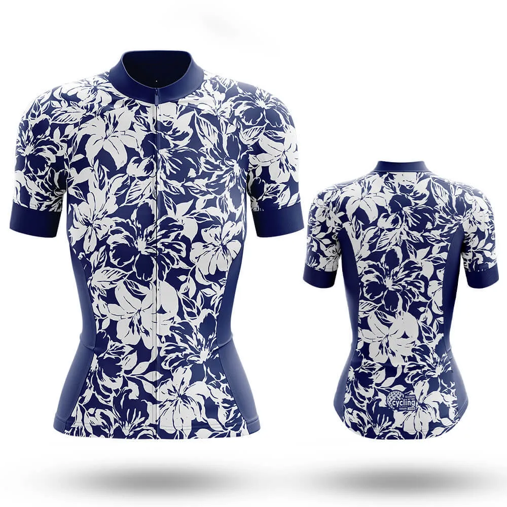 Abstract Floral - Women's Cycling Kit