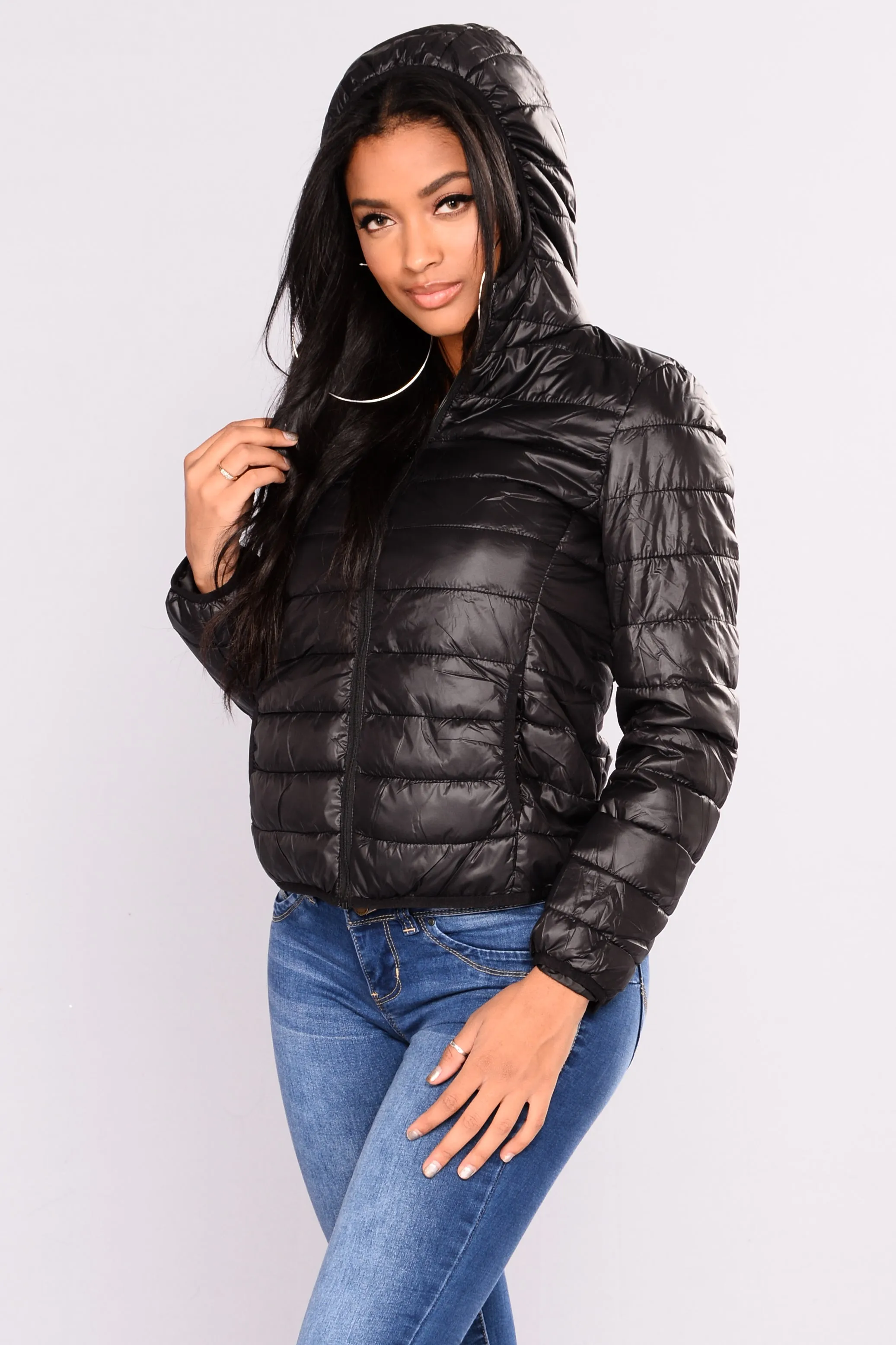 Alaska Padded Jacket - Black