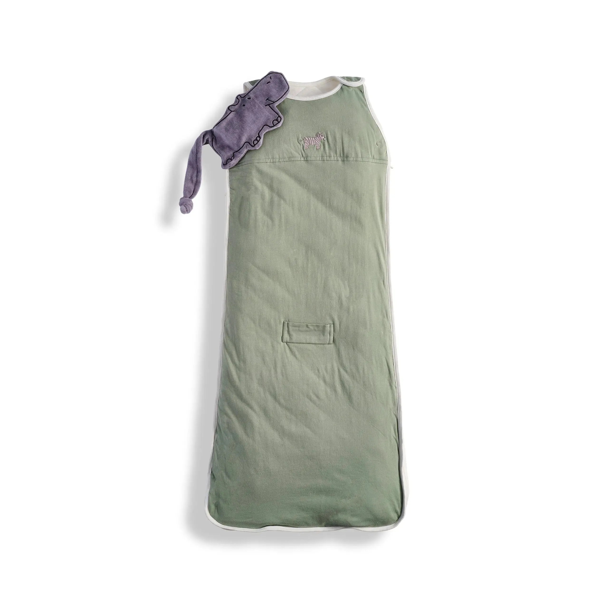 All-Season Bamboo Sleeping Bag - Embroidered