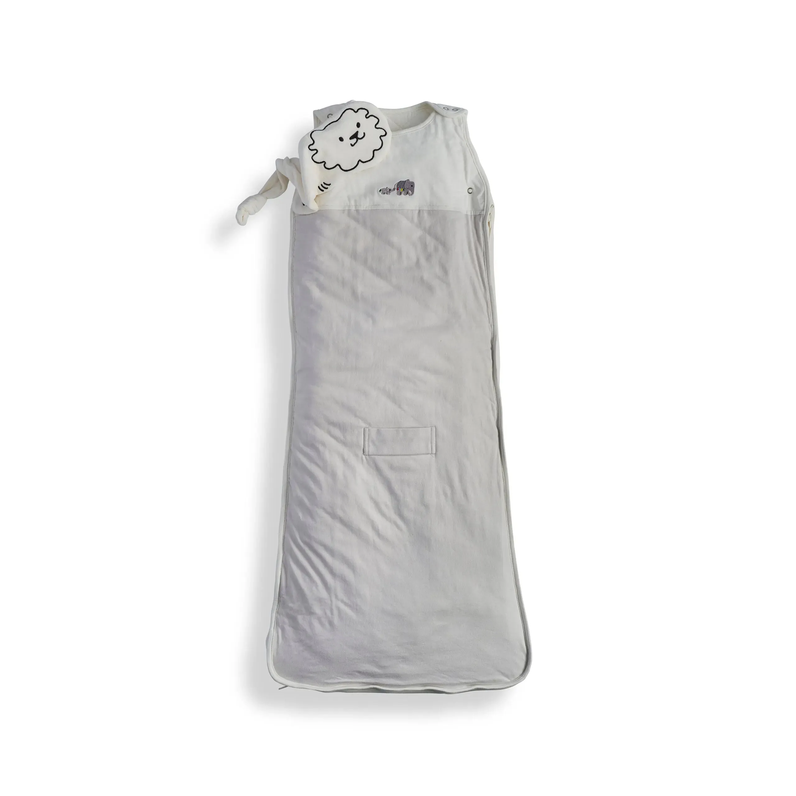 All-Season Bamboo Sleeping Bag - Embroidered