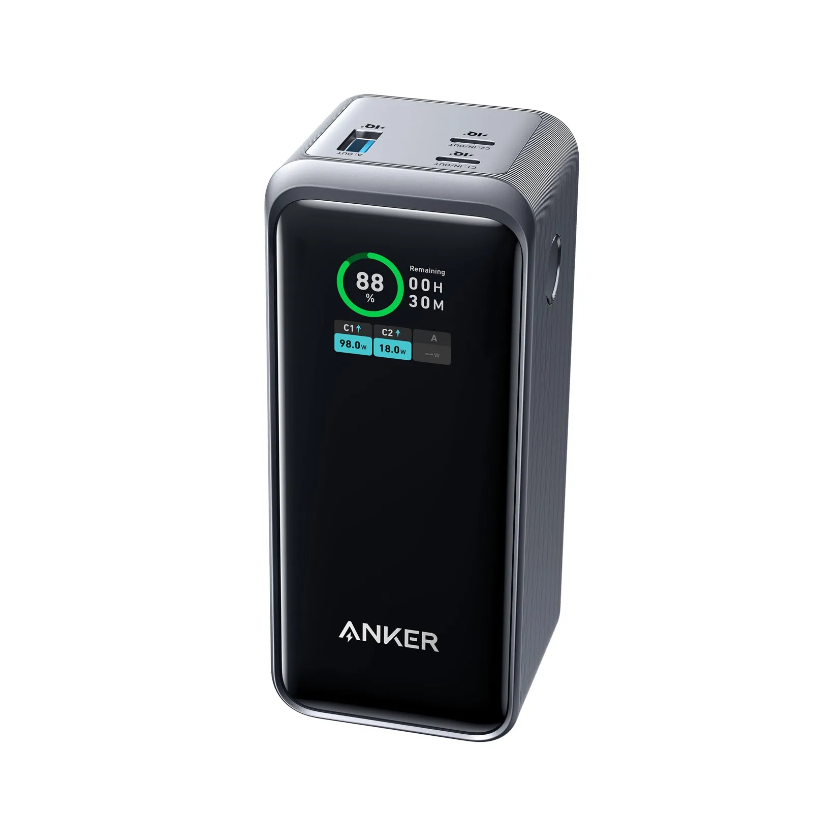 Anker Prime 20K mAh 200W 3-Port Power Bank - Black