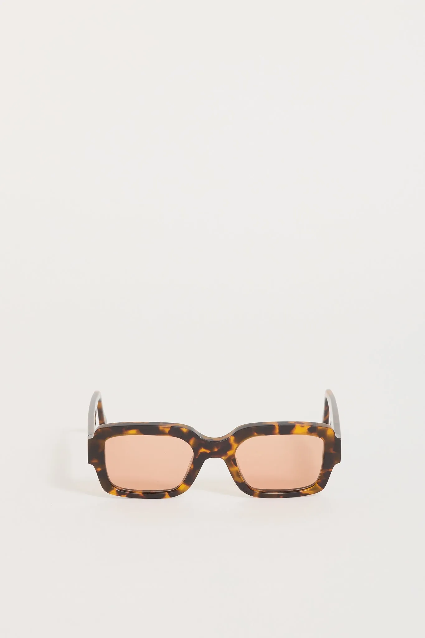 Apollo Havana | Orange Solid Lens