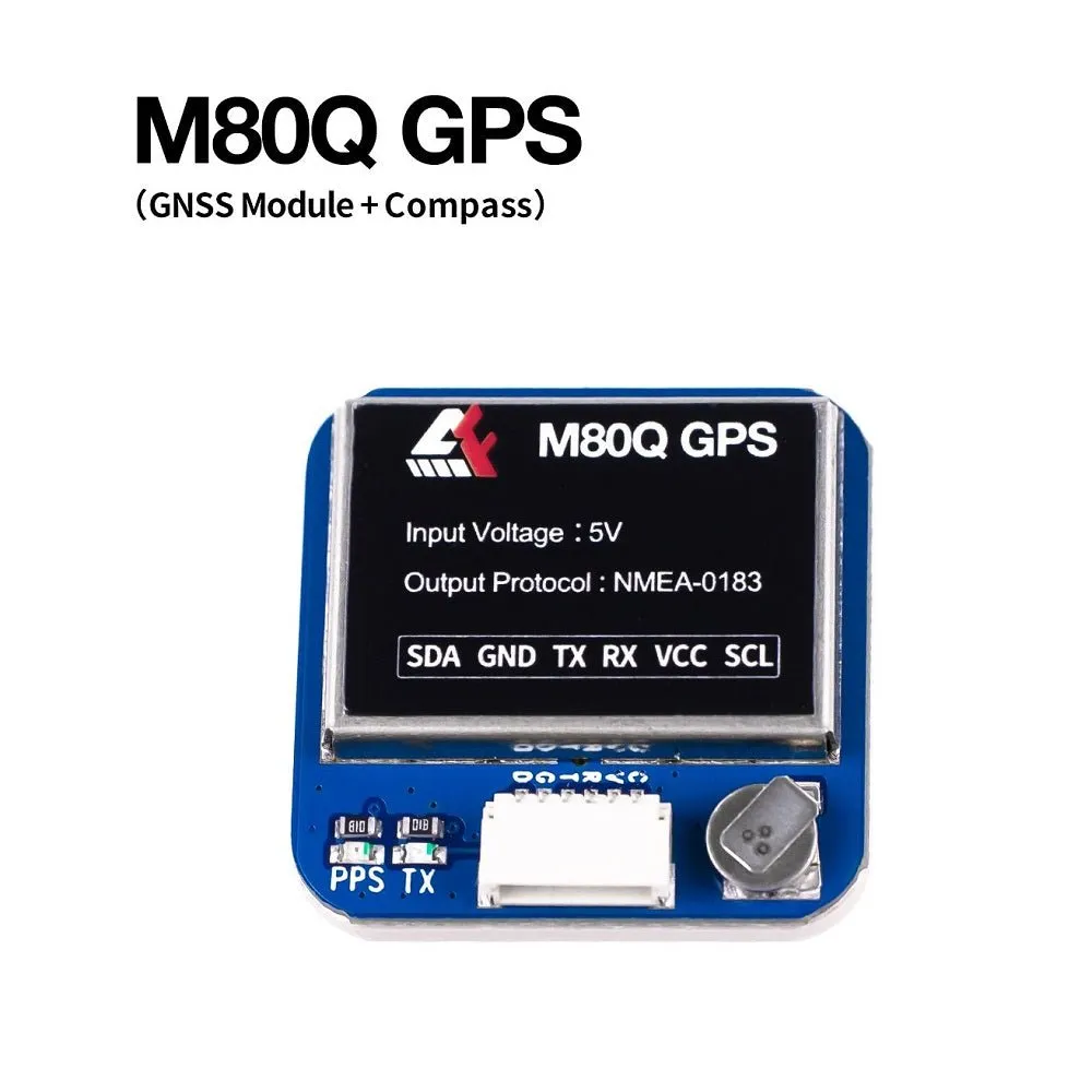 Axisflying M80Q-5883L GPS Module w/Compass for FPV freestyle and LongRange