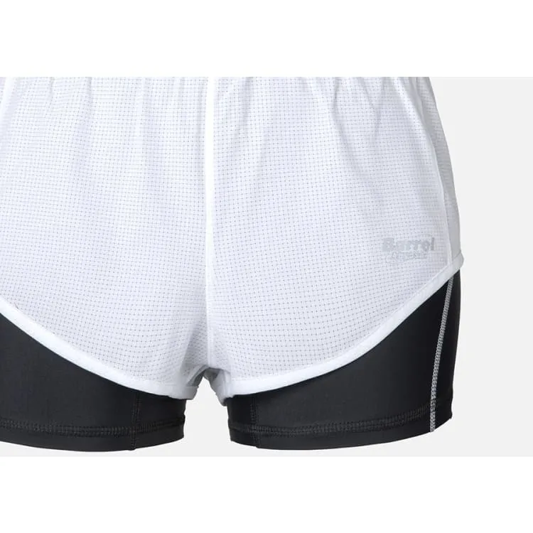 Barrel Womens Abyssal Urban Water Shorts-WHITE