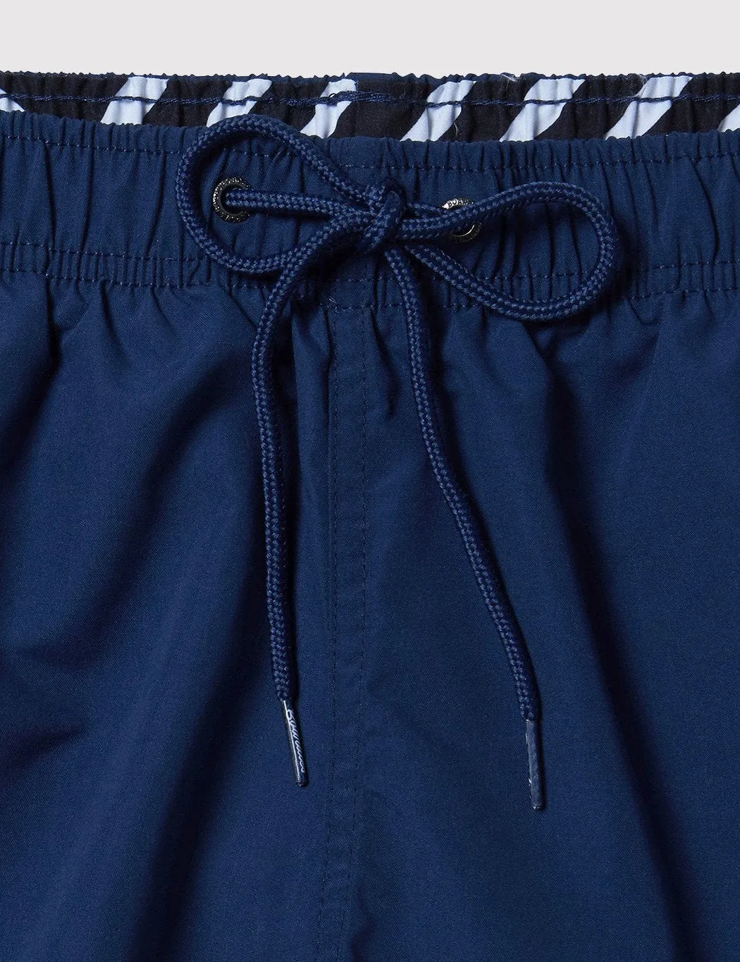 Boardies Drawstring Swim Shorts (Mid-Length) - Navy Blue