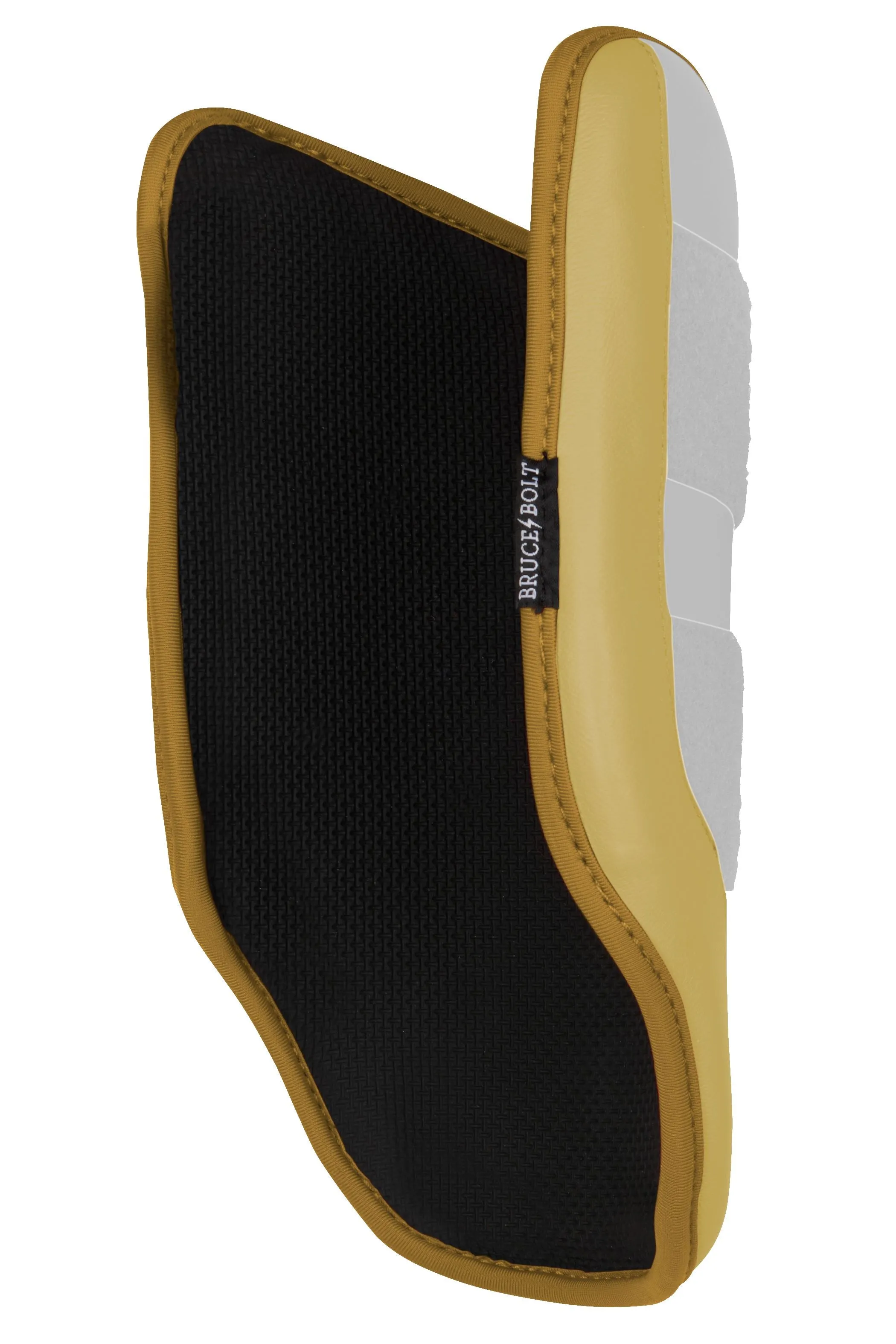 BRUCE BOLT PREMIUM PRO 9" Elbow Guard - GOLD WHITE