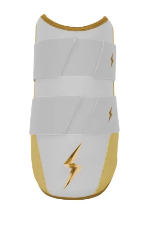 BRUCE BOLT PREMIUM PRO 9" Elbow Guard - GOLD WHITE