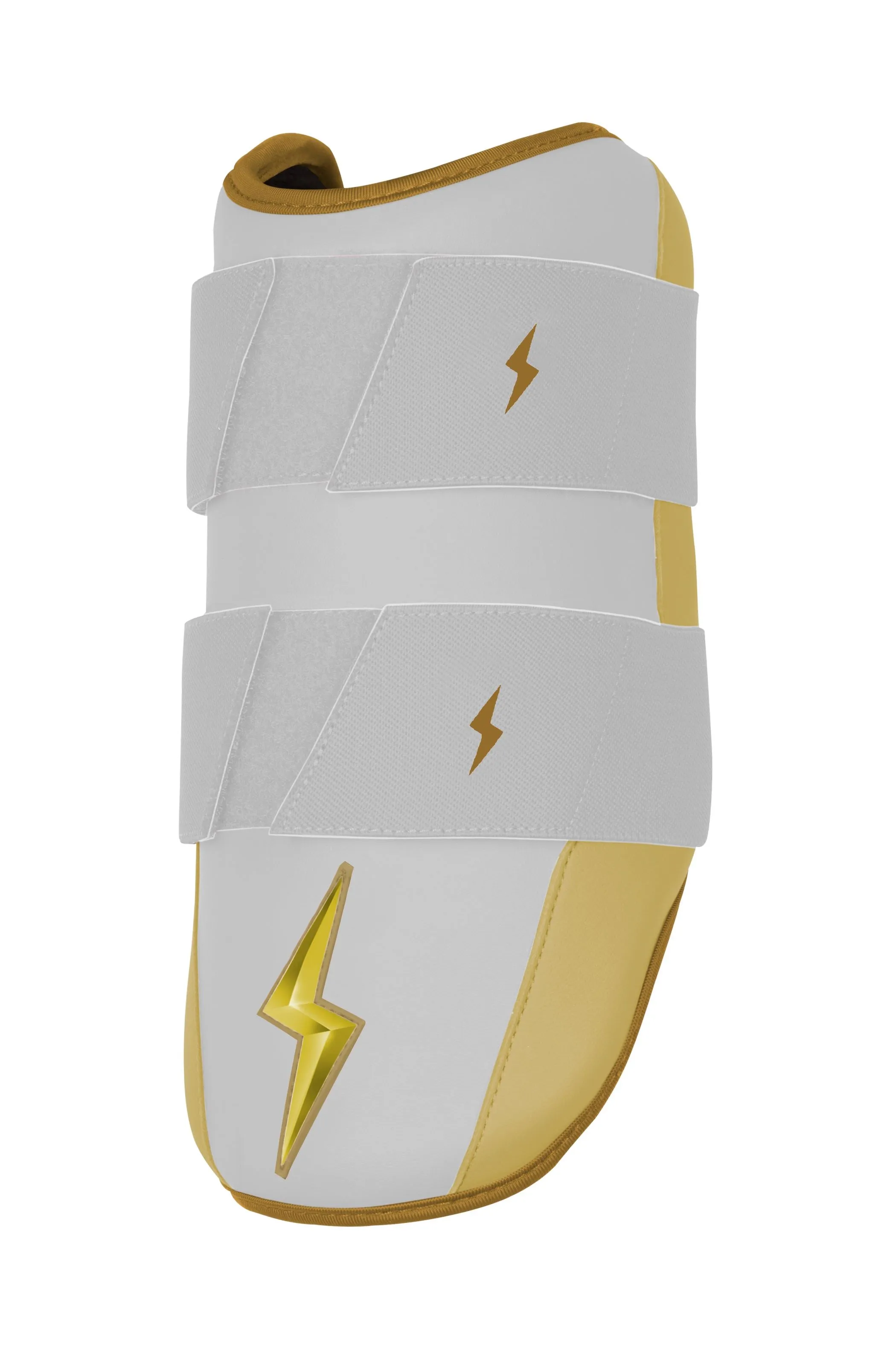 BRUCE BOLT PREMIUM PRO 9" Elbow Guard - GOLD WHITE