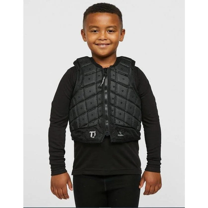 Champion Titanium Ti22 Body Protector - YOUTH Black