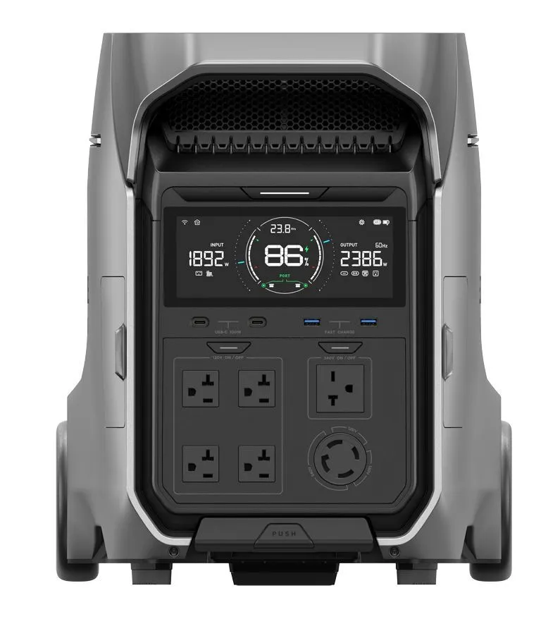 EcoFlow DELTA Pro 3 Portable Power Station   Smart Generator 4000 (Dual Fuel)