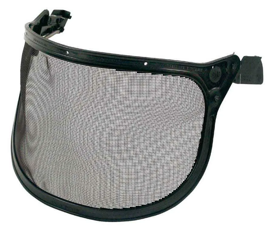 Faceshield Forestry Visor 3M™ Peltor™ Safety Mesh V1A For Use W/Peltor Hat Mount Earmuffs Or P3EV/S Mount