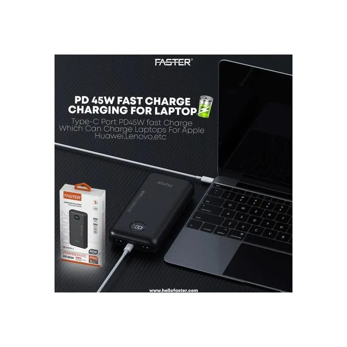 FASTER 20000MAH PD-45W POWER BANK