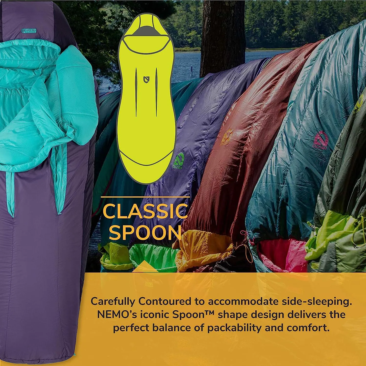 FORTE 20 WOMENS ENDLESS PROMISE SLEEPING BAG