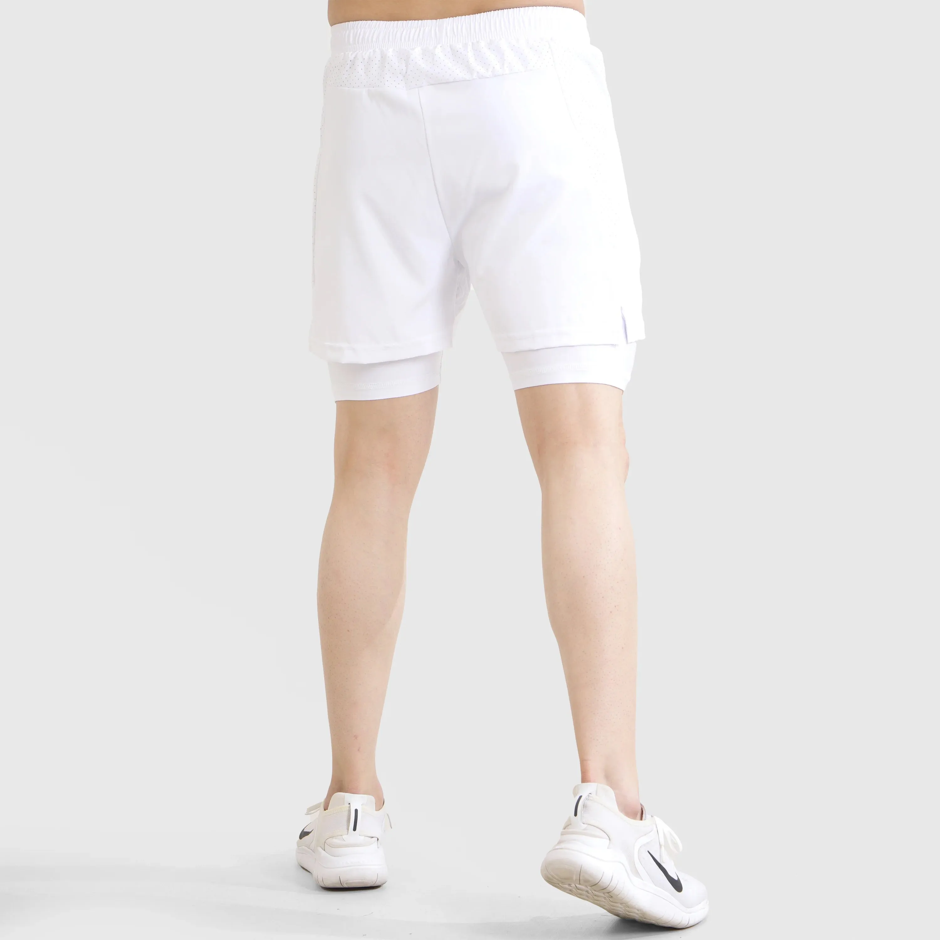 GA Laser Grip Shorts (White)