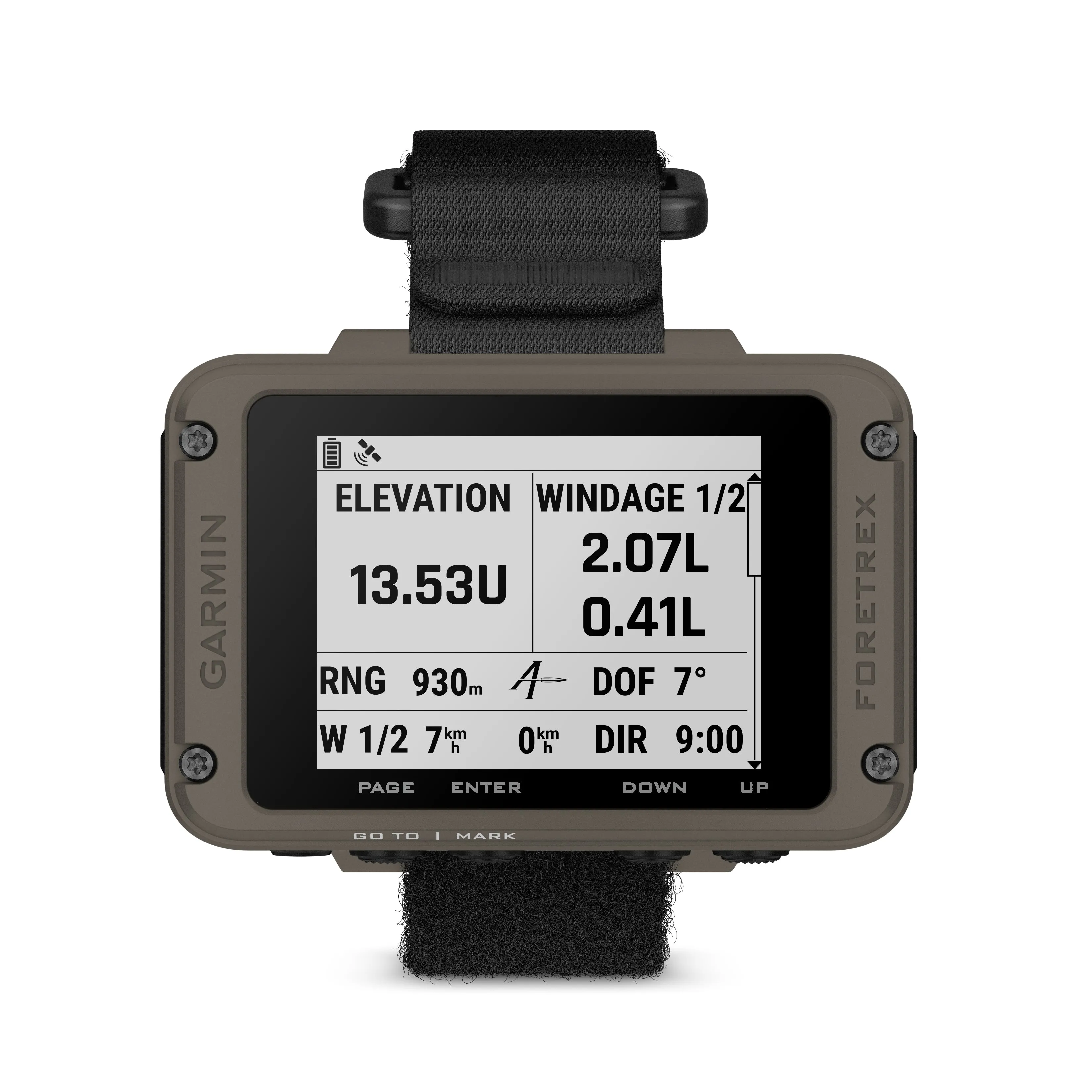 Garmin Foretrex 901 Wrist-mounted GPS Navigator, Ballistic Edition