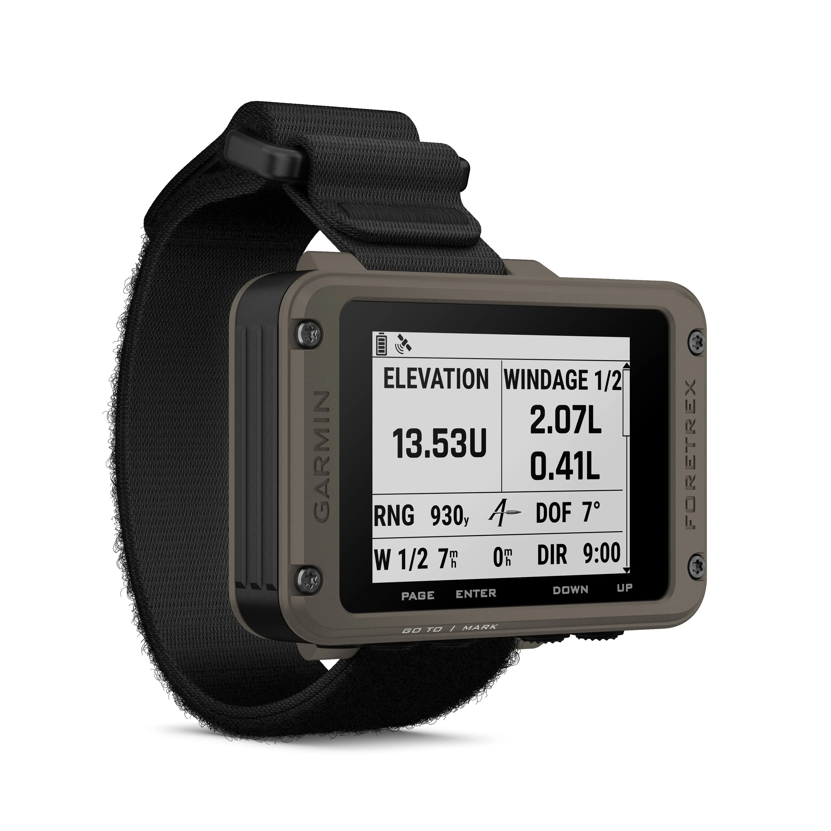 Garmin Foretrex 901 Wrist-mounted GPS Navigator, Ballistic Edition