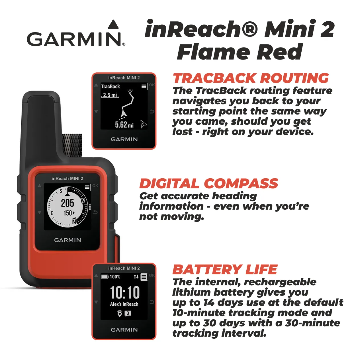 Garmin inReach Mini 2 Satellite Communicator