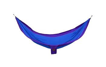 Grand Trunk Single Parachute Nylon Hammock-Ocean Blue/Purple