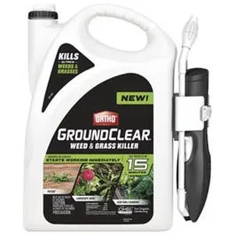 GroundClear Weed & Grass Killer, Ready-to-Use Wand, 1-Gallon