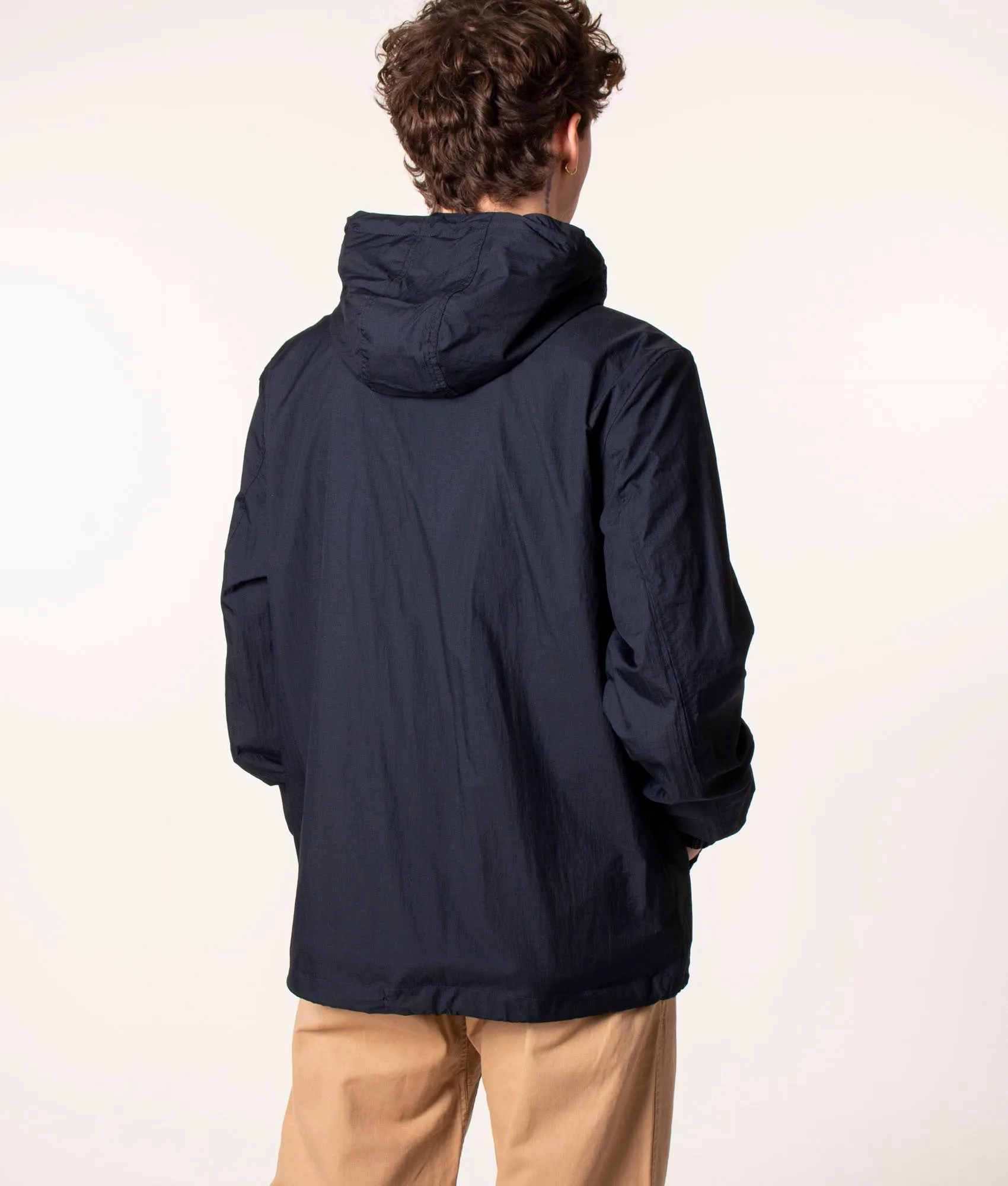 Half Zip Hooded Cagoule