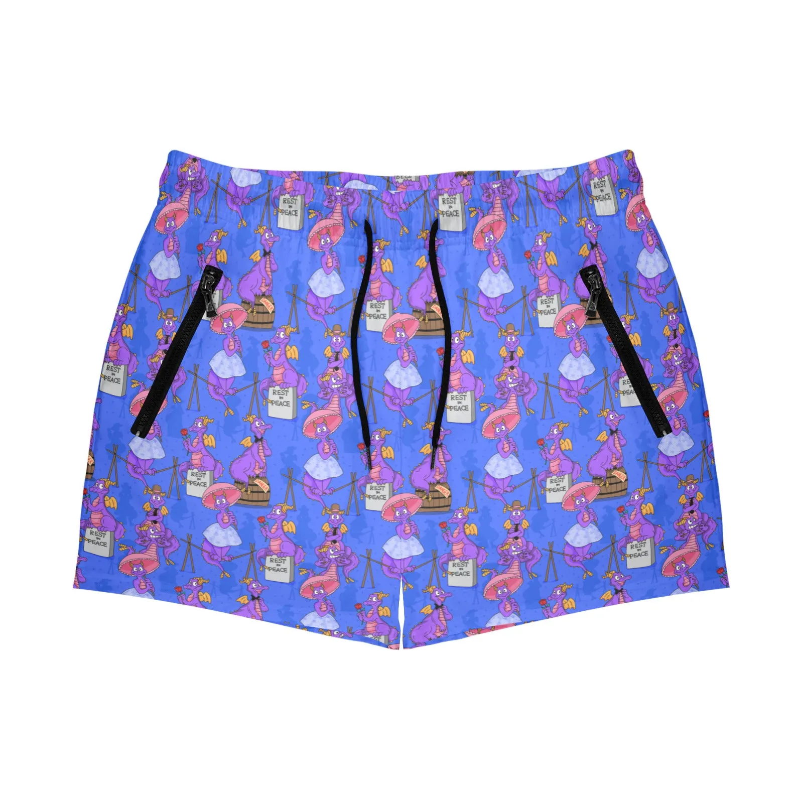 Haunted Mansion Figment Men's Quick Dry Athletic Shorts