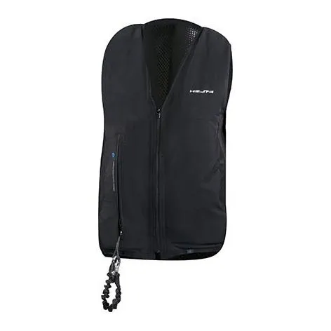 Helite Zip In 2 Airbag Vest - Rider Airbag Protection - Black