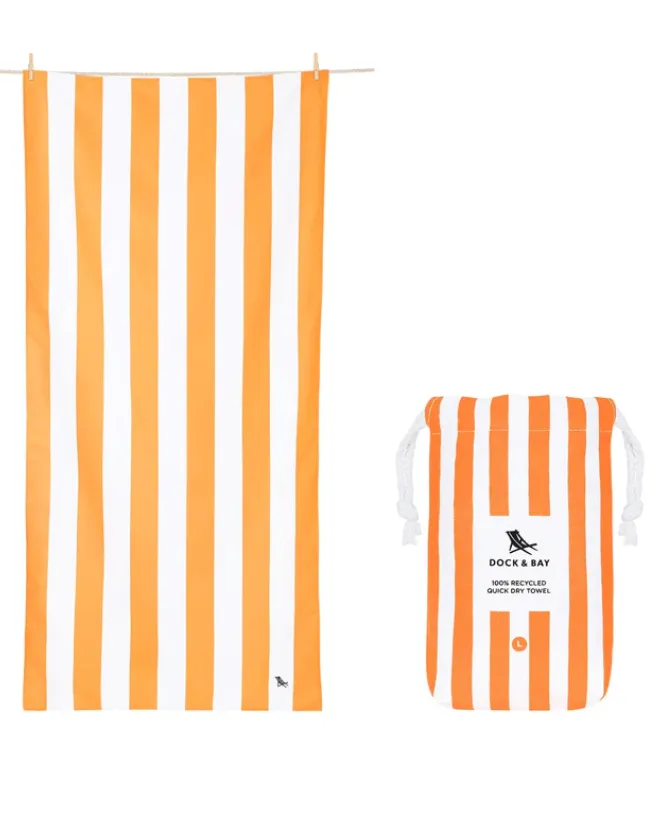 Ipanema Orange Quick Dry Towel