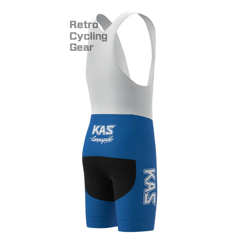 KAS Blue Retro Cycling Shorts