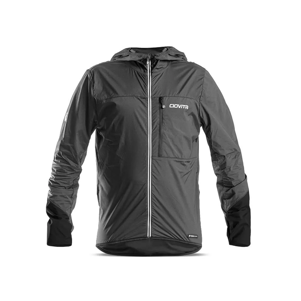 Men's Trovare Lightweight Gravel Jacket (Charcoal)