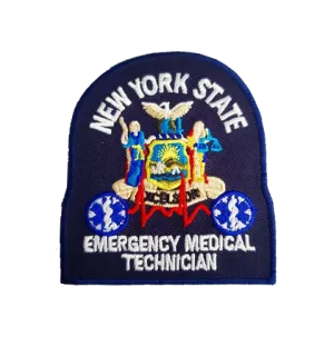 New York State, EMT Mini-Patch - Navy