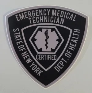 New York State - Subdued EMT Window Decal