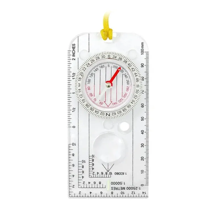 Nisa DC40-3A Outdoor Transparent Compass Map Scale