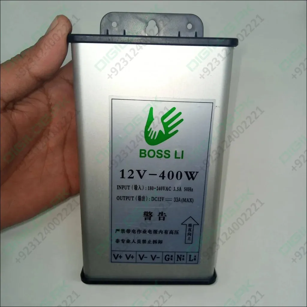 Rainproof 400w 12v 33a Switching Power Supply Driver