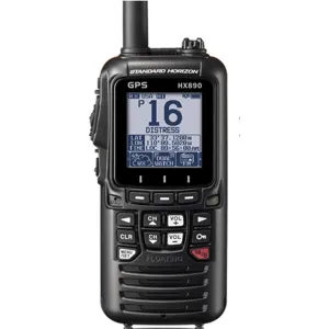 Standard Handheld VHF- w/GPS-Blue