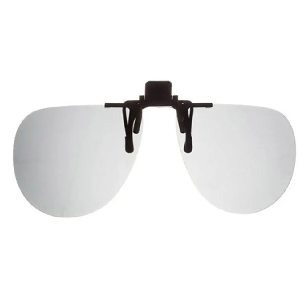 Sunglasses--Clip On/Flip Up, Gray