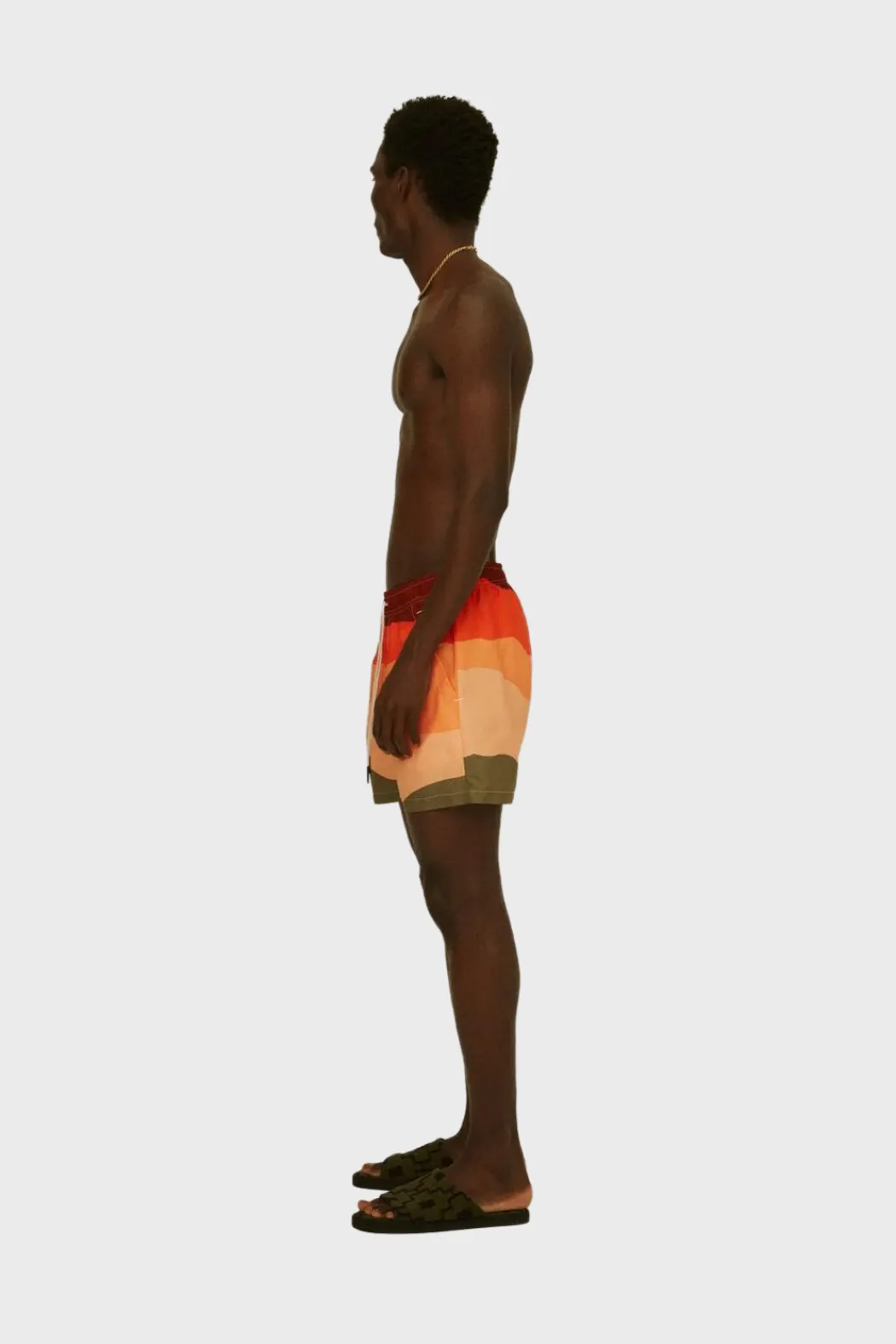 Swim Shorts in Fire Wave