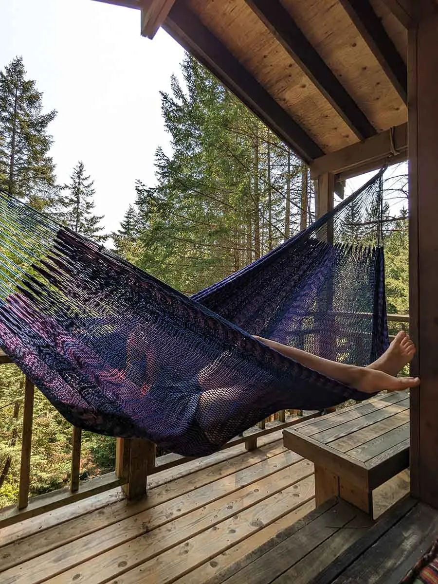 Thick Lounger Hammock - Midnight