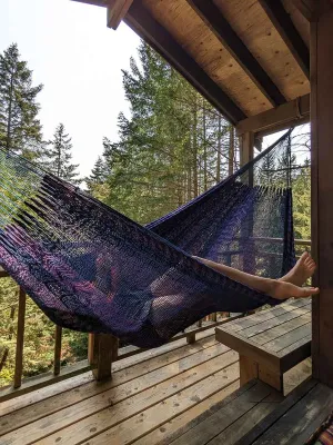 Thick Lounger Hammock - Midnight